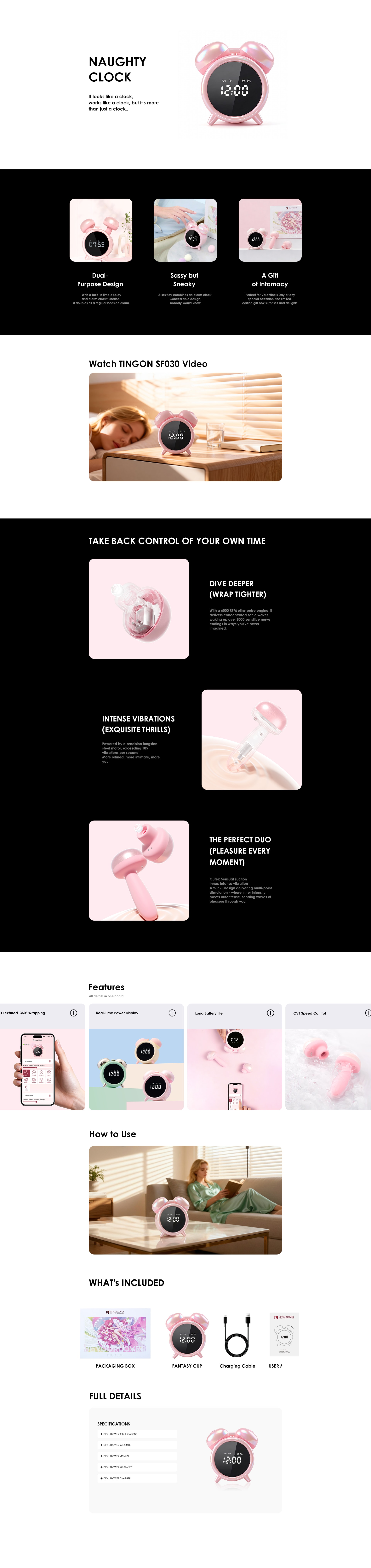 OCRUSH Aurora Pulse 2-in-1 Suction Vibrator