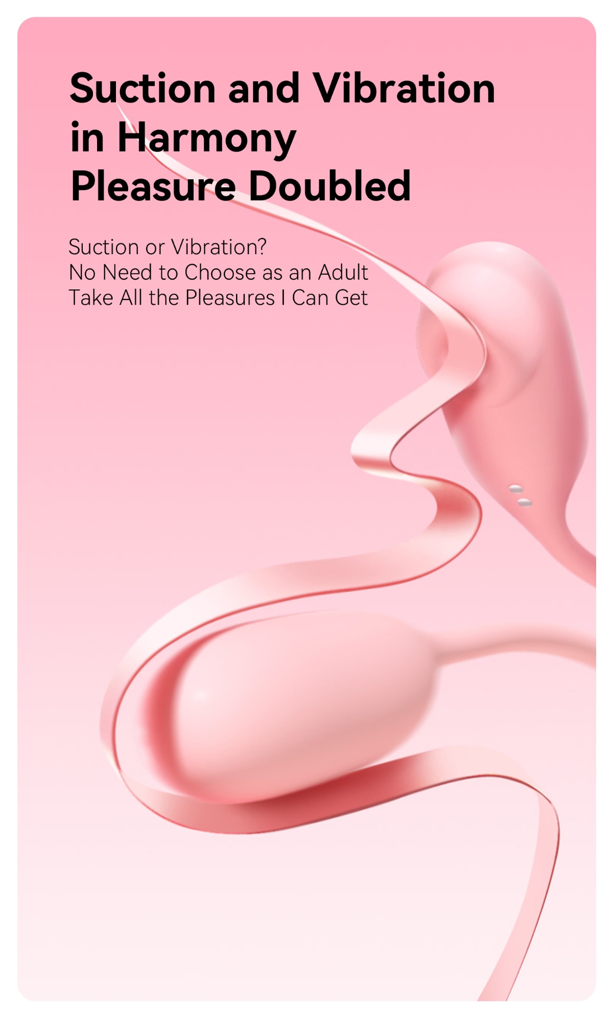 OCRUSH Magic Box 2-in-1 Stimulator - Blossom Pink