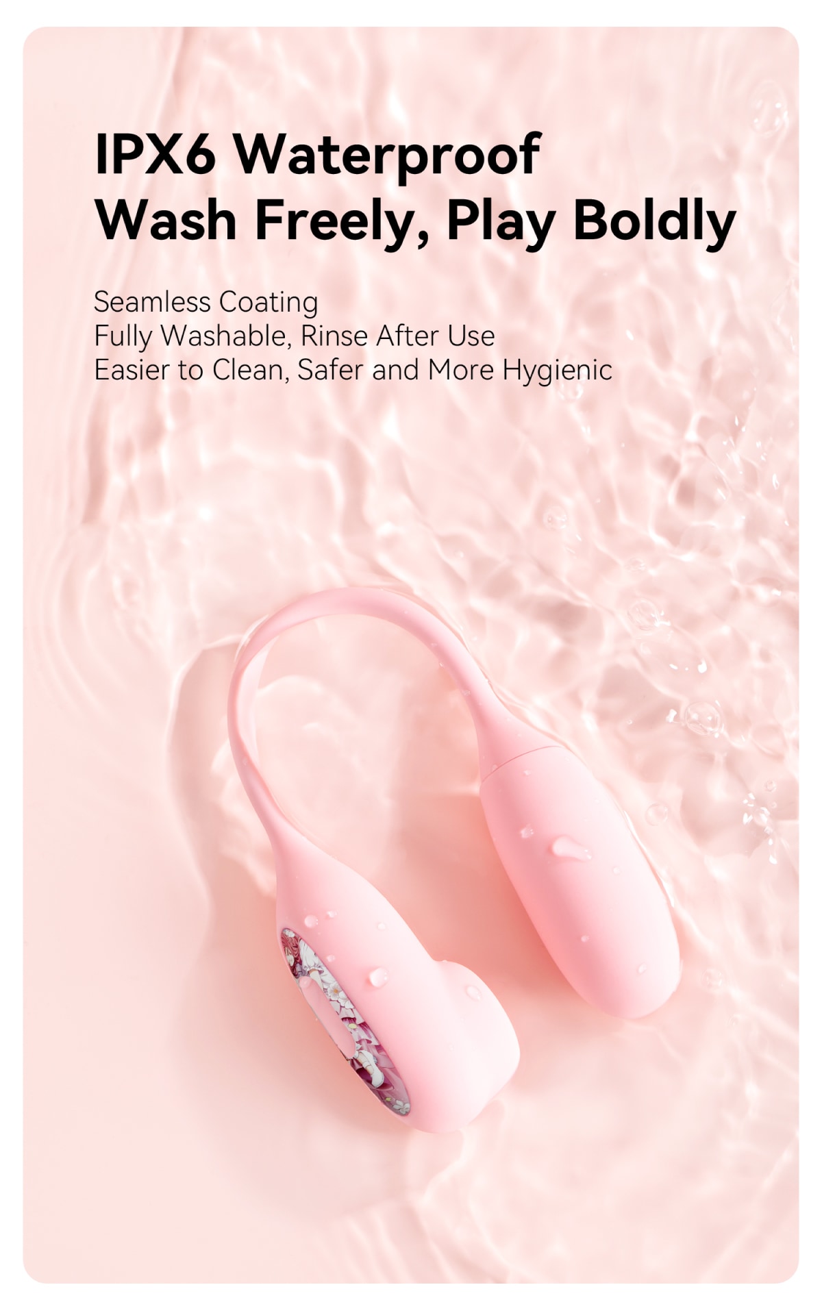 OCRUSH Magic Box 2-in-1 Stimulator - Blossom Pink