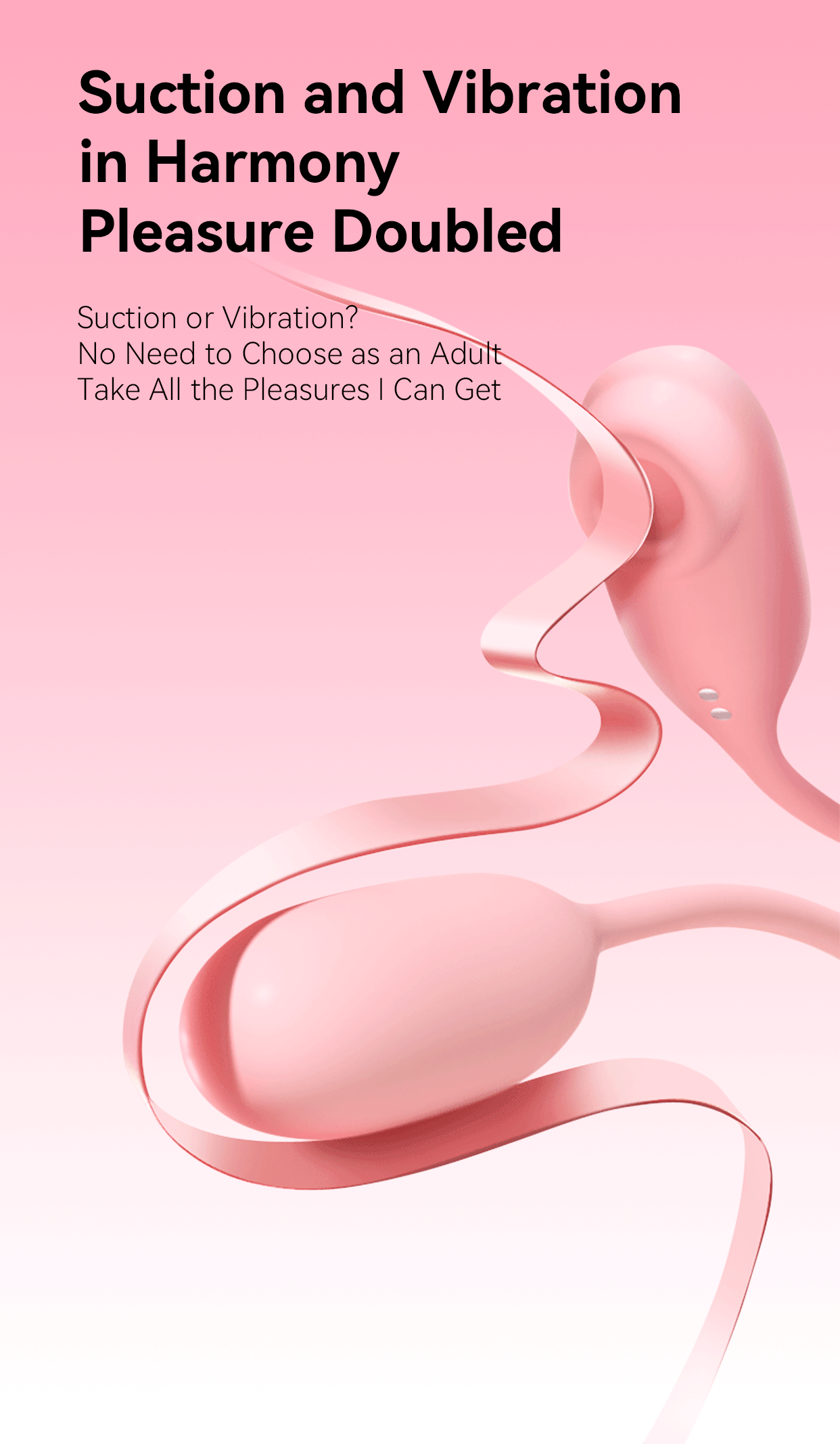 OCRUSH Magic Box 2-in-1 Stimulator - Blossom Pink