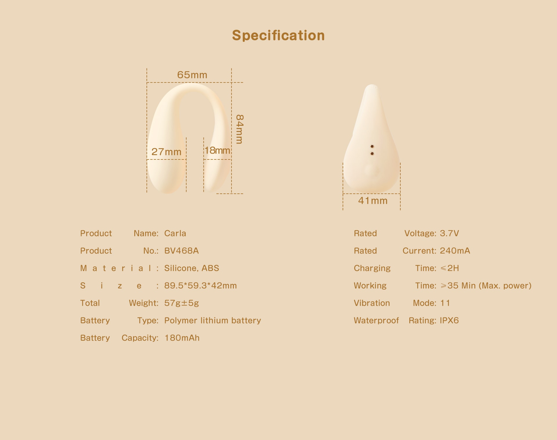 OCRUSH Wearable Clitoral Stimulator Pro